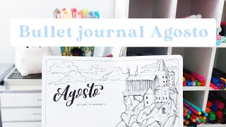 Bullet Journal Agosto - Planea conmigo Harry Potter Theme 🌸  | Notes By Nina