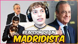 FLORENTINO PÉREZ HABLA SOBRE EL BALÓN DE ORO "Rodri se lo MERECÍA el AÑO PASADO"