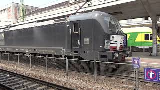 2023 - HU - MRCE 193 874-5 Vectron with a military train with Dutch Army material, in Györ