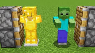 Minecraft Zombie + Gold Armor = ???