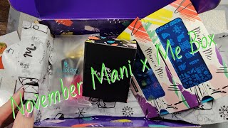 November Mani x Me box, and Drawing for last months Box of Joy and Poly Gel giveaway.