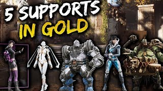 5 SUPPORTS IN GOLD...AND IT WORKED?!