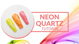 Neon Quartz Nail Art Tutorial