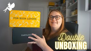 DOUBLE BOOK BOX UNBOXING! || August Fairyloot "Lovestruck" // August Illumicrate "Dark Academia"!