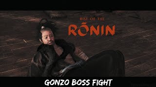 Gonzo Boss Fight - RISE OF THE RONIN PS5 Boss Fight Twilight Difficulty (4K HDR)