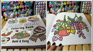 Asmr Coloring with me #asmr#coloring #coloringbook #coloring #colors #autumn #relaxing #coloring