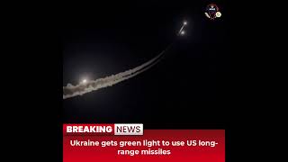 Desitdown News (Ukraine gets green light to use US long range missiles)#desitdown #news