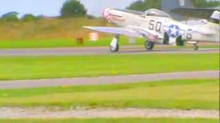 P51D Mustang Marinell Departs Shoreham