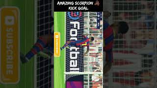 Amazing Scorpion 🦂 Kick Goal 🔥|Scorpion Kick goal in pes2021| P.kluivert Scorpion Kick Goal |#shorts