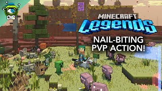 Minecraft Legends | 50 Minutes of Intense Multiplayer PvP Action!