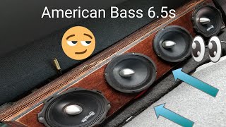 American bass 6.5 highs demo