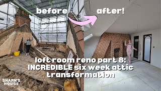 Six weeks of roof and loft renovation progress is AMAZING! | Sharn's House