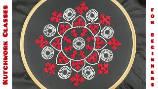 #64 - Kutch work design for cushion covers #kutchworkdesigns #gujaratisilai #kutchworktutorial