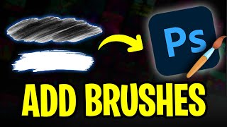 How to Add Brushes to Photoshop (2024 UPDATE)