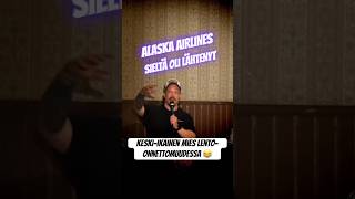 Keski-ikäinen lento-onnettomuudessa 🤣 #standup