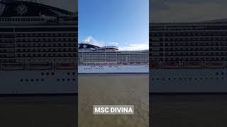 MSC DIVINA Cruise Ship #kapalpesiar #msc