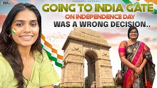 Different kind of josh in people on independence day 🫢|| Pranavi Anakali || Telugu vlogs