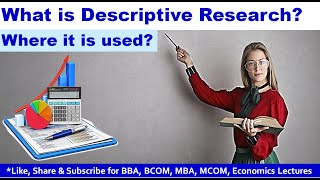 Descriptive Research | Research | marketing research | marketing | research process