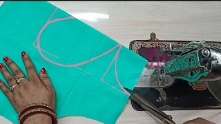 blouse back nack design cutting and stitching full video by mithlesh tutorial