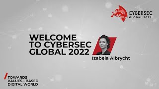 Opening Keynote Speech: Izabela Albrycht #CSGlobal22