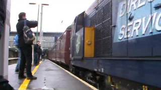 DRS 20304 and 20301 depart Carlisle!