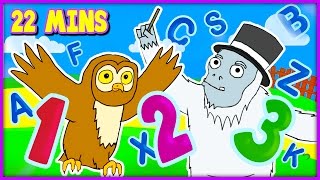 Little Learners Sing-along Collection | Educational Songs For Children | 22 Minutes By BubblePopBox