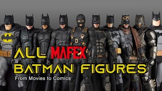 All Mafex Batman Figures: How many MAFEX Batman figures have you collected?