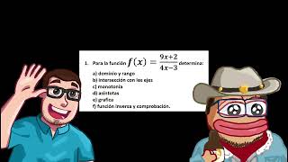 Ejercicio 1 tipo examen de precálculo