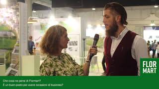 Flormart 2018 - Intervista a Razvan Bera, Co-fondatore di iNergy Agtech