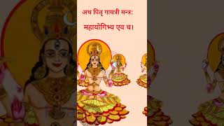 पितृ गायत्री मंत्र | Pitru Gayatri Mantra | Pitru Mantra #देवताभ्य: #devtabhyah