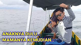 Capung Vs Cangkek I Jigging Vs Dasaran I Nikmatnya Ultra Light Baby GT Terasa Maminya GT