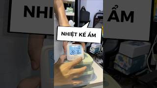 Nhiệt kế ẩm đa năng #nghiacheck #review #nhietkeam