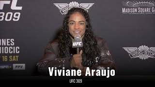 Viviane Araujo full pre-fight media day interview