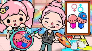 Magic Pen Helped Me Have Twins | Toca Life Story | Toca Boca