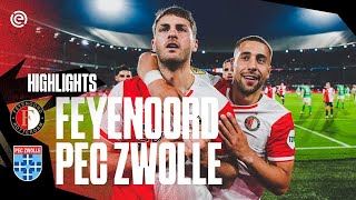 PEC Zwolle vs. Feyenoord: A Thrilling Match Recap | feyenoord vs pec zwolle highlights