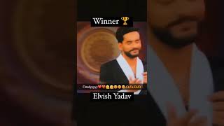 Winner 🏆 Bigg Boss OTT 2 is Elvish Yadav #shorts #viralshort #ottbiggboss #elvishyadav