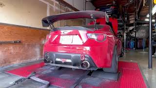 V8 brz dyno pull