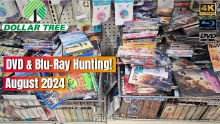 DVD & Blu-Ray Hunting at Dollar Tree! (August 2024)