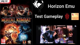 Horizon Emu emulator gameplay Mortal Kombat 9 Test Red Magic 6 Pro SD888