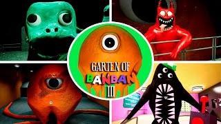 Garten of Banban 3: Gameplay All Bosses + Ending (4К 60FPS)