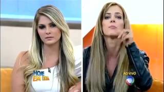 Denise faz ameaças a Monique Evans e a chama de vovó botocada