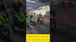 mekanik Chang noom Thailand tes sendiri motor ninja Garapan nya sendiri