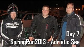 SpringRun2013 - Adriatic Sea - Day7