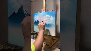 Thank you Bob Ross #artist #art #artshorts #artwork #painting #shorts #shortsvideo #bobross