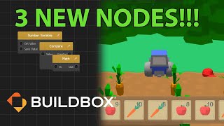 3 New Nodes: Number Variable, Compare, and Math Node - for Buildbox 3