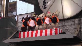 2014 Asagaya Tanabata Matsuri - dancing rabbits