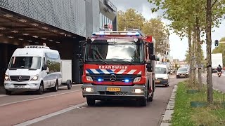 (rijopleiding!!) brandweer ts 09-8731 met spoed door Utrecht