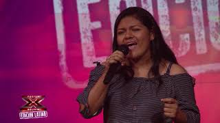 Fabiola Villarpando - Si Tu Eres Mi Hombre - La India | Audiciones | Factor X 2020