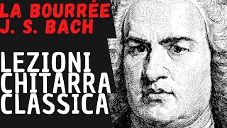 Come suonare La bourrée brano in MI minore J. S. Bach