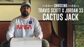 UNBOXING Travis Scott x Jordan 33 "Cactus Jack" | Rannvijay | Sneakerhead